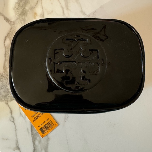 Tory Burch patent small cosmetic case - Picture 3 of 6